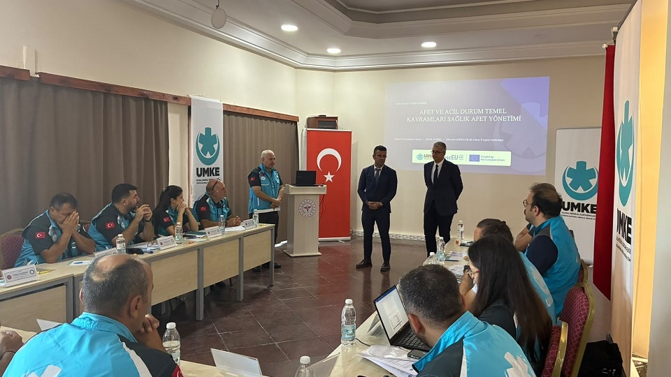 Medikal Kurtarma Ekipleri (UMKE) rescEU EMT Giriş Eğitimi Gerçekleşti